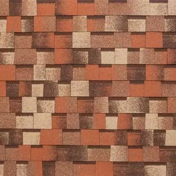 Черепица гибкая Tegola Nobil Tile Шервуд Терракота