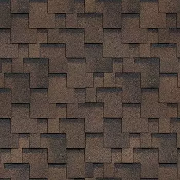 Черепица гибкая ТехноНиколь SHINGLAS Финский Аккорд Коричневая