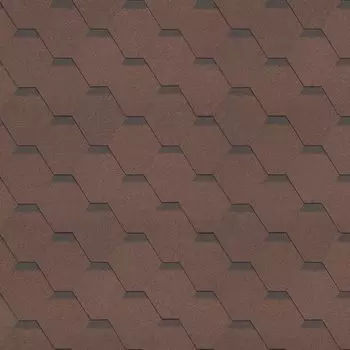 Гибкая черепица ТехноНИКОЛЬ Shinglas Кадриль Агат