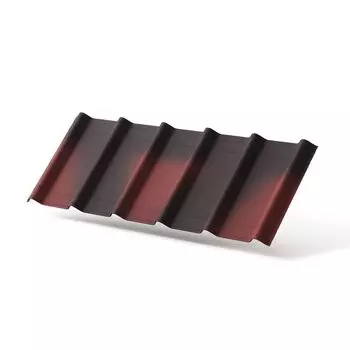 Черепица Ондувилла Красный 3D 1060х400х3мм