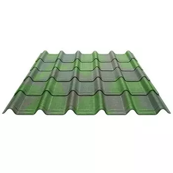 Черепица Ондувилла Зеленый 3D 1060х400х3мм