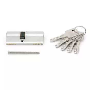 Цилиндровый механизм Palladium 80 35х45 перф. ключ-ключ латунь