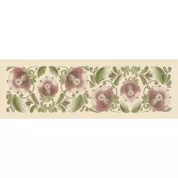 Декор 100х300мм Metro Gzhel decor 04 Gracia Ceramica