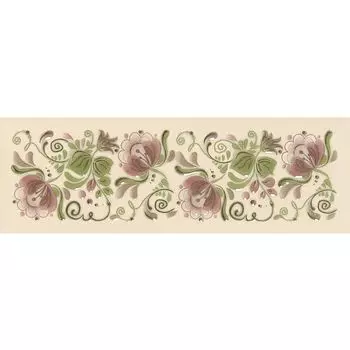 Декор 100х300мм Metro Gzhel decor 05 Gracia Ceramica