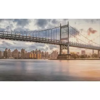 Декор 250х400мм Бридж син 02, Unitile