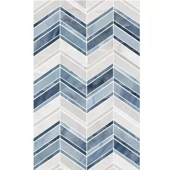 Декор Unitile Аника 01 голубой