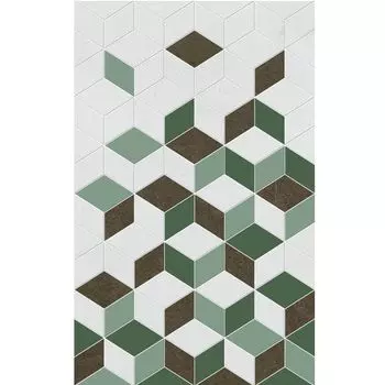 Декор Unitile Веста 01 зеленый