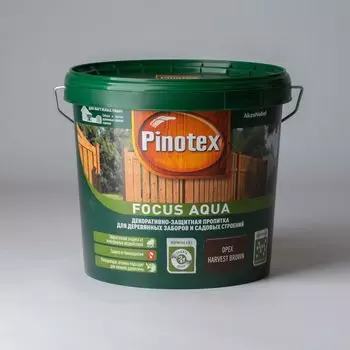 Деревозащитное средство Pinotex Focus Орех, 5л