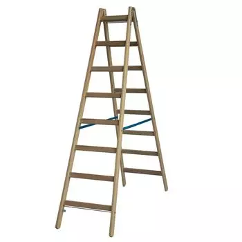 Деревянная стремянка Krause 2х8