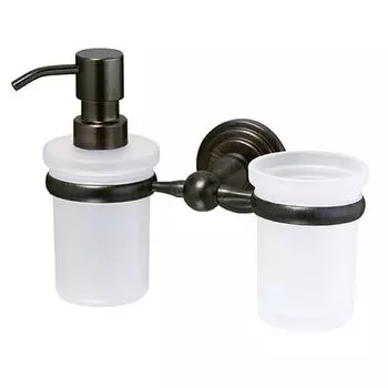 Держатель стакана и дозатора WasserKraft Isar К-7389