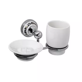 Держатель стакана и мыльницы Fixsen Bogema FX-78506+08