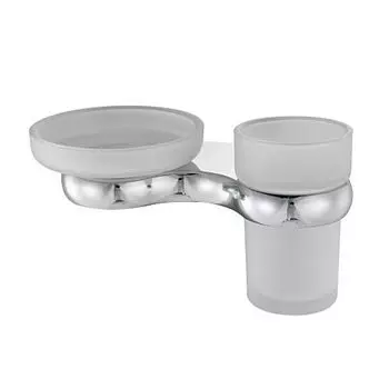Держатель стакана и мыльницы WasserKraft Berkel К-6826