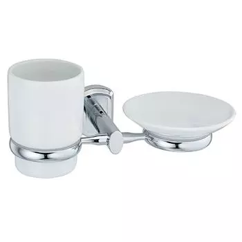 Держатель стакана и мыльницы WasserKraft Oder K-3026