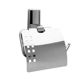Держатель туалетной бумаги WasserKraft Leine К-5025 с крышкой