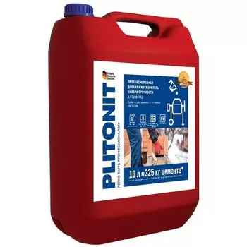 Добавка противоморозная Plitonit Антифриз 10 л