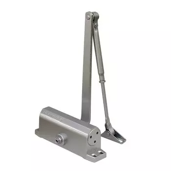Доводчик дверной DC-120-I SILVER до 120кг серебряный