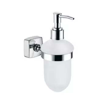 Дозатор для жидкого мыла Fixsen Kvadro FX-61312 стеклянный