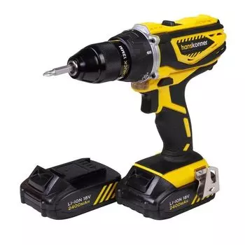 Дрель аккумуляторная Hanskonner HCD1838R