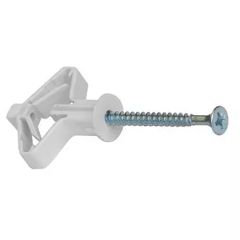 Дюбель для гипсокартона 10х50 мм с саморезам 4х60 мм