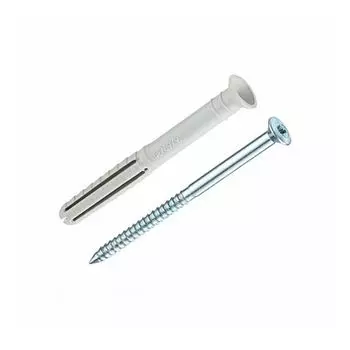 Дюбель-гвоздь YZ потайн манжета нейлон 5x50 (100 шт) пакет Tecfi