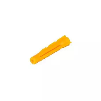 Дюбель полипропиленовый 6х37 мм тип U потай, оранжевый