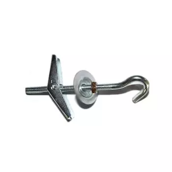 Дюбель пружинный складной с крючком M5х95 мм