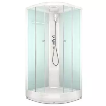 Душевая кабина Domani-Spa Delight 100x100 полукруглая (4140935)