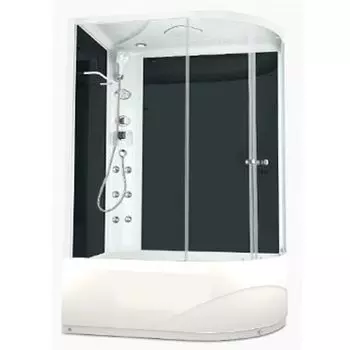 Душевая кабина Domani-Spa Delight 128 high 120x80 асимметричная левая (4140760)