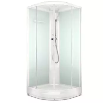 Душевая кабина Domani-Spa Delight 90x90 полукруглая (4140784)