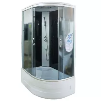 Душевая кабина Faro 480N L 120x85 полукруглая (4147049)