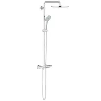 Душевая система с термостатом Grohe Euphoria Cube 26075000 для душа