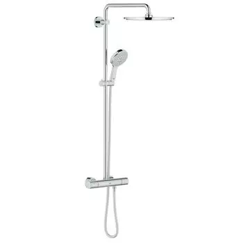 Душевая система с термостатом Grohe Rainshower 27968000 для душа