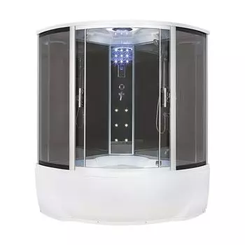 Душевой бокс Erlit Comfort ER4335T-C2 135x135 полукруглый