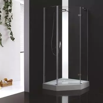 Душевой уголок Cezares Bergamo 90х90 (BERGAMO-W-P-1-90-C-Cr-R-IV)