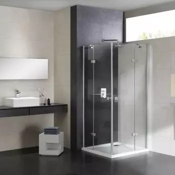 Душевой уголок Cezares Crystal 90х90 (CRYSTAL-S-A-2-90-C-Cr)