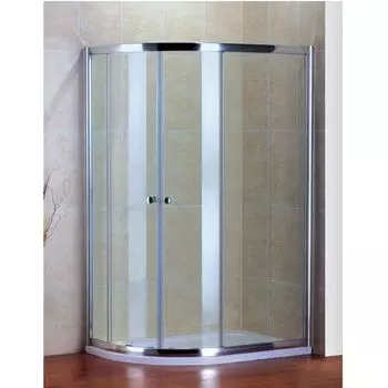 Душевой уголок Cezares Pratico 100х80 (PRATICO-RH-2-100/80-C-Cr)