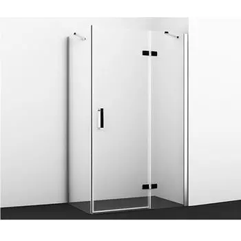 Душевой уголок WasserKraft Aller 10H06RBLACK MATT прямоугольный 80х120