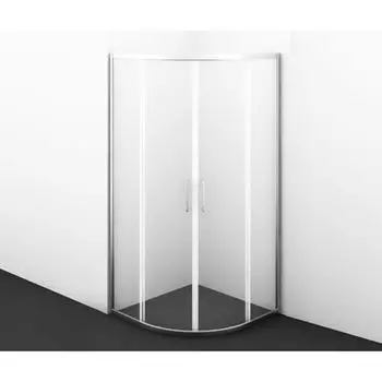 Душевой уголок WasserKraft Main 41S01 полукруглый 90х90