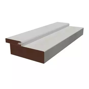 Дверная коробка прямая Синержи, Вуд тангент Айс, 2070х70х28 мм