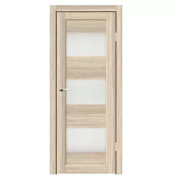 Дверное полотно Синержи Афина, Акация светлая, ПДО 800х2000 мм