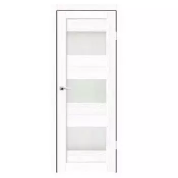 Дверное полотно Синержи Афина, Белый прованс, ПДО 600х2000 мм