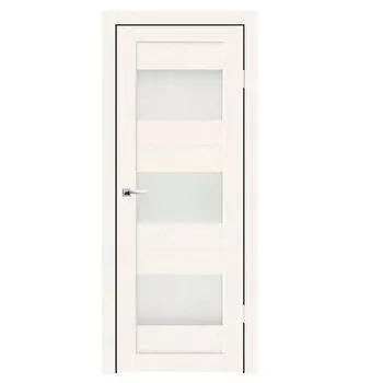 Дверное полотно Синержи Афина, Бетон белый, ПДО 700х2000 мм