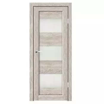 Дверное полотно Синержи Афина, Грей, ПДО 800х2000 мм