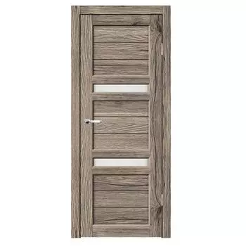 Дверное полотно Синержи Алессандро, Рустик пепельный, ПДО 900х2000 мм
