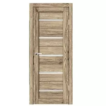 Дверное полотно Синержи Бьянка, Рустик натуральный, ПДО 700х2000 мм