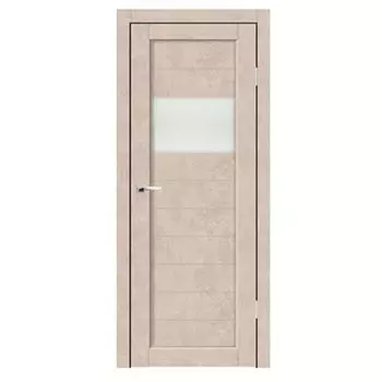 Дверное полотно Синержи Барная, Бетон бежевый, ПДО 700х2000 мм