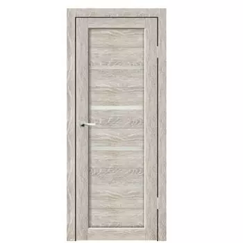 Дверное полотно Синержи Биланчино, Грей, ПДО 800х2000 мм