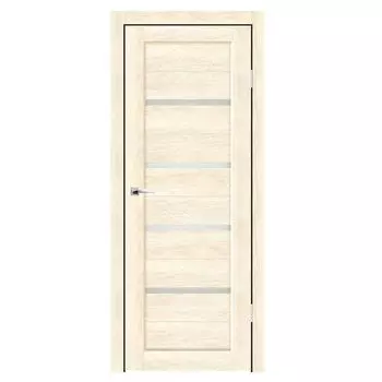 Дверное полотно Синержи Биланчино, Ваниль, ПДО 600х2000 мм
