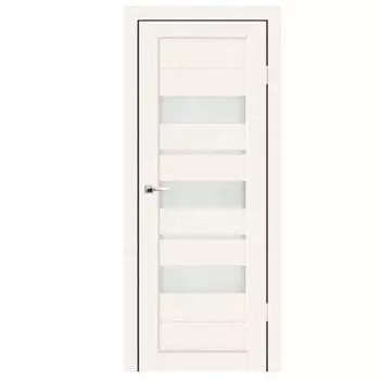 Дверное полотно Синержи Дельта, Бетон белый, ПДО 900х2000 мм