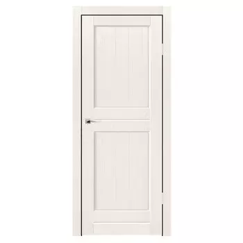 Дверное полотно Синержи Деревенская 1, Дуб молочный, ПДГ 800х2000 мм